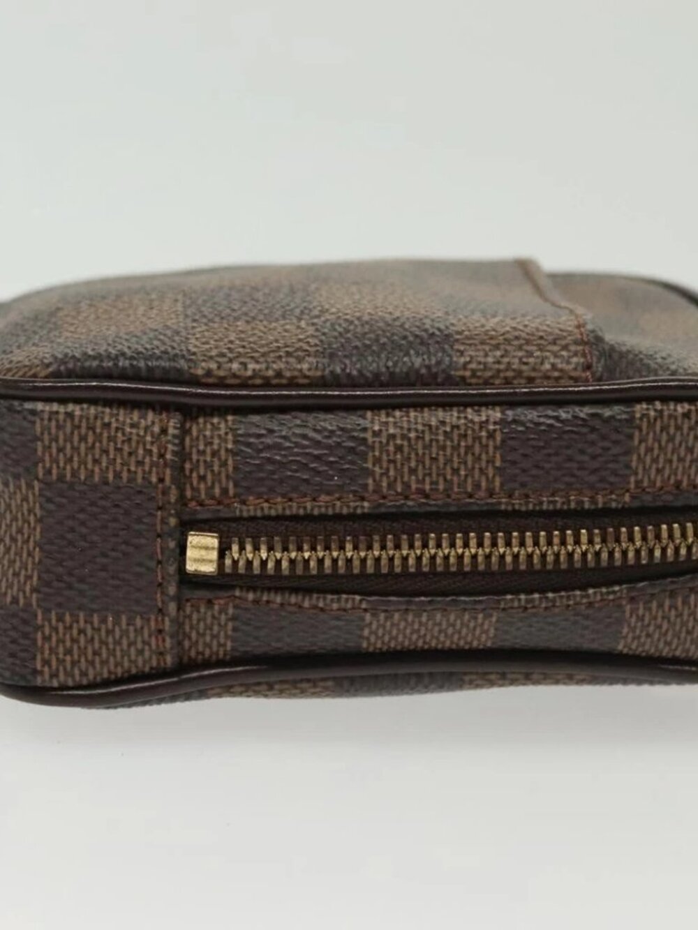 LOUIS VUITTON Damier Ebene Etui Okapi PM Pouch N61738 LV Auth - Picture 5 of 15